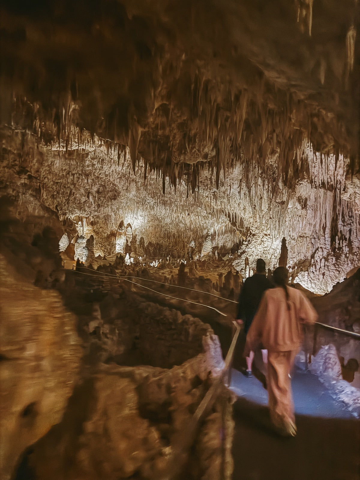 Inside Carlsbad Caverns National Park, New Mexico